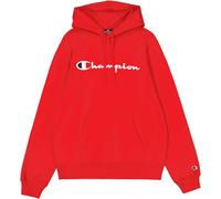 Champion Sweat à capuche en polaire pour homme avec grand logo - Rouge - S