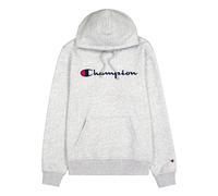 Champion - Sweat à Capuche Gris avec Logo Brodé - Homme - Sweatshirts et sweats à capuche - Gris - Taille: XL