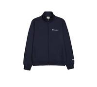 Champion Sweat-shirt basique pour homme avec fermeture éclair en coton molletonné, bleu, L
