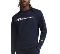 Champion Maillot de survêtement Graphic Powerblend Fleece Crew Bleu Marine Script M Homme