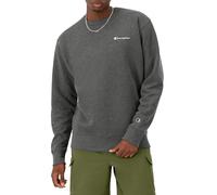 Champion Sweatshirt Powerblend, Molleton à col Ras-du-Cou, Poids Moyen (Reg Grand) Maillot de survêtement, Granite chiné, L Homme