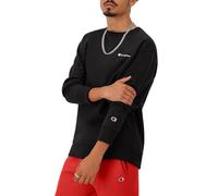 Champion Sweatshirt Powerblend, Molleton à col Ras-du-Cou, Poids Moyen (Reg Grand) Maillot de survêtement, Noir, L Homme