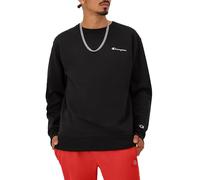 Champion Sweatshirt Powerblend, Molleton à col Ras-du-Cou, Poids Moyen (Reg Grand) Maillot de survêtement, Noir, L Homme