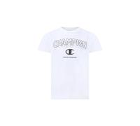 Champion T-Shirt à col Rond avec Logo Graphique WW001 pour garçon