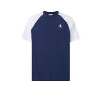 Champion T-Shirt bleu marine / mandarine / rouge / blanc, Taille L