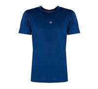 Champion - T-Shirt Classique à Col Rond - Homme - Tops - Bleu - Taille: S