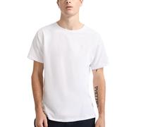 Champion T- Shirt Classique en Jersey Chemise, Blanc, L Homme