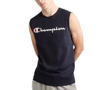 Champion Shirt, Sleeveless, Tank, Classic Muscle Tee Top for Men (Reg. Or Big & Tall) Chemise, Bleu Marine, Taille M Homme