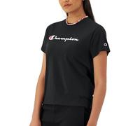 Champion T- Shirt Classique, Noir-Y08113, S Femme
