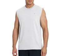 Champion T-Shirt Muscle pour Homme, sans Manches, débardeur Musculaire, t-Shirt Classique pour Homme, Blanc, Taille XL