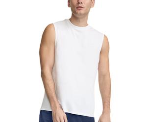Champion T-Shirt Muscle pour Homme, sans Manches, débardeur Musculaire, t-Shirt Classique pour Homme, Blanc, Taille XL