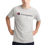 Champion T-Shirt pour Homme, Oxford Gray Script, 4XL Grande Taille
