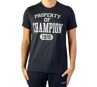 Champion Herren Property Of Champion T-Shirt BS2141 (M) (Marineblau)