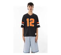 Champion - Time Capsule Football Mesh Tee - Homme - Tops - Noir - Taille: M