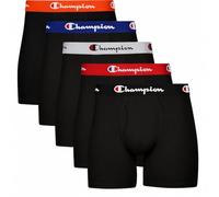 Champion Underwear Boxer Briefs, Every Day Comfort Stretch Cotton Moisture-Wicking Underwear, Multi-Pack Boxeur ajusté Homme (Lot de 5)