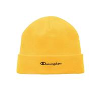 Champion, unisex, Accessoires, Jaune, Taille: ONE Size Logo brodé moutarde bonnet