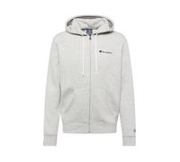 Champion - Veste Grise à Logo et Fermeture Éclair - Homme - Sweatshirts et sweats à capuche - Gris - Taille: 2XL