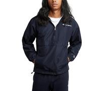 Champion Veste pour homme, veste compressible coupe-vent et imperméable (standard ou grande taille), Petit script bleu marine, Medium