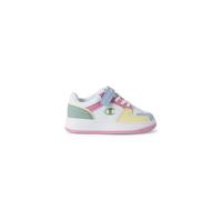 Champion Zapatillas RD18 2.0 Low G TD Low Cut Shoe, Blanco/Cachemira/Multicolor, Talla 27, Niña