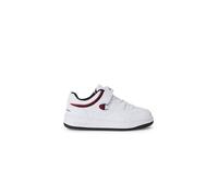 Champion Zapatillas RD18 Low B PS Low Cut Shoe, Blanco/Ante Navy/Isabel, Talla 33, Niño
