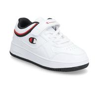 Champion Zapatillas RD18 Low B PS Low Cut Shoe, Blanco/Ante Navy/Isabel, Talla 35, Niño