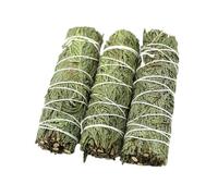 Championnaire de Bâtons pour Smudge - Kit de Sauge Blanche, Sauge Noire, Sauge Blanche Sang de Dragon | Sauge Bleue, Cèdre, Pouces, Liés à la Main, Rituels de Méditation pour Smudge, Nettoyage de Ca