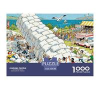 Championnats de Pillow Fort Puzzle en Bois Imperméable DIY Puzzles De 1000 Pièces pour Adultes Cadeaux Défi Et Casse-tête De Décoration pour La Maison