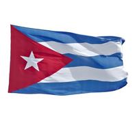 Championnats d'Europe 2024 Drapeaux Internationaux - drapeau (Cuba, 90x150cm) Drapeau cubain 90x150cm