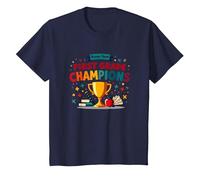 Champions de l'équipe de rêve de première année T-Shirt, Enfant, Bleu Marine, 3 Ans