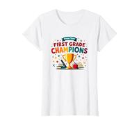 Champions de l'équipe de rêve de première année T-Shirt, Femme, Blanc, XS