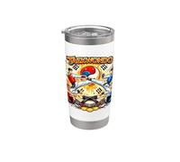 Champions de Taekwondo Gobelet isotherme en acier inoxydable double paroi
