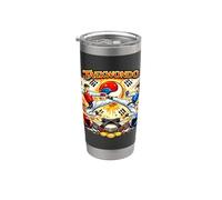 Champions de Taekwondo Gobelet isotherme en acier inoxydable double paroi