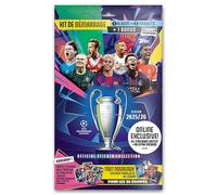 Champions League Stickers 25/26 - Starter Pack - Exclusivo en línea (un album de 76 pages plus 55 autocollants).