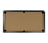 Championship Saturn II Chiffon de Billard Table de Billard en Feutre, BG263CA, Camel, 8'