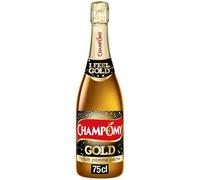 CHAMPOMY Gold Jus de pomme et pêche pétillant 75 cl