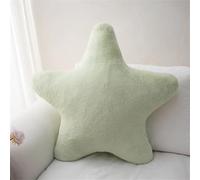 Champracer Coussin en peluche pour enfant - Doux et moelleux - En forme d'étoile - Pour la maison et les garçons - Pour la maison et la chambre à coucher - 40 cm - Vert