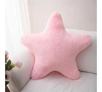 Champracer Coussin en peluche pour enfant - Doux et moelleux - En forme d'étoile - Pour la maison et les garçons - Pour la maison et la chambre à coucher - 18 cm - Rose