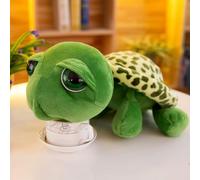 champracer Peluche tortue mignonne - Peluche moelleuse - À câliner et à jouer - Coussin décoratif pour coin douillet - Décoration pour chambre d'enfant - 45 cm