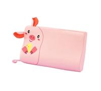 champracer Schlummerkids Coussin original, pour enfant, pour une meilleure santé et une meilleure santé, ergonomique, coussin aux animaux kawaii, respirant et doux pour la peau, avec taie d'oreiller,