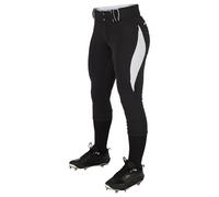 Champro Bp28wbwm Surge Pantalon Taille Basse Style Traditionnel Moyen Noir/Blanc