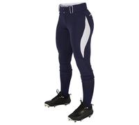 Champro Bp28wnyws Surge Pantalon Taille Basse Style Traditionnel Large Bleu Marine/Blanc