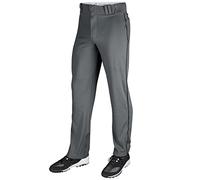 Champro BP91UAGHBP2X Pantalon Triple Couronne avec Bas Ouvert en Graphite, Passepoil Noir, XXL