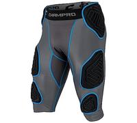 Champro Bull Rush Ceinture de Compression à 7 Coussinets pour garçon Gris Anthracite Insert Noir Taille M