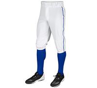 Champro Culotte Triple Couronne en Polyester avec Tresse, Blanc, Royal Pipe, XL Homme