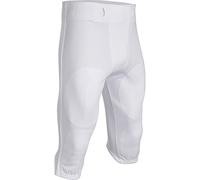 Champro FP12AWM Pantalon d'entraînement de Football Mixte pour Adulte Motif Dos Blanc Taille M