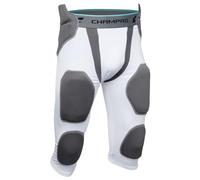CHAMPRO FPGU7AWM Pantalon de Football à 7 Coussinets pour Adulte Blanc Taille M