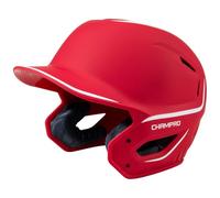 Champro HXE Casque de Baseball Bicolore Mat Taille M Rouge écarlate