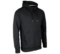 Champro Lineup Fleece Zip Up Hoodie Sweatshirt à Capuche, Noir, 4X-Large Homme