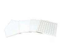 Champro Livré dans Une boîte à Gaufres Base, Lot de 4 (Blanc)