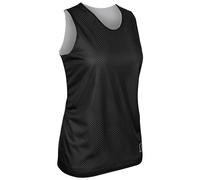 Champro Maillot de Basket réversible en Polyester pour Femme - Noir et Blanc - Taille S - BBJPWBWS